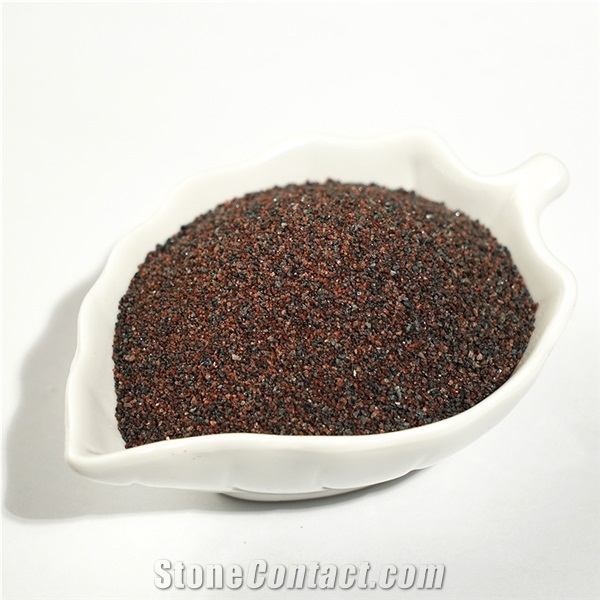 Sandblasting Abrasive Rock Red Garnet Sand 20/40 Mesh