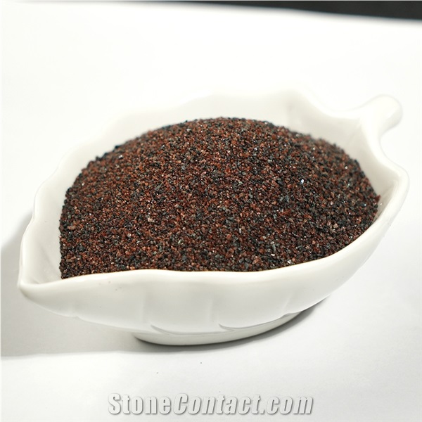 Sandblasting Abrasive Rock Red Garnet Sand 20/40 Mesh