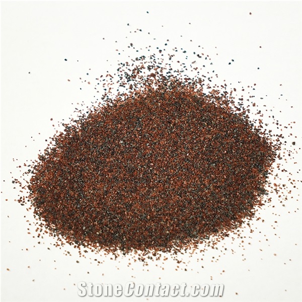 Sandblasting Abrasive Rock Red Garnet Sand 30/60 Mesh