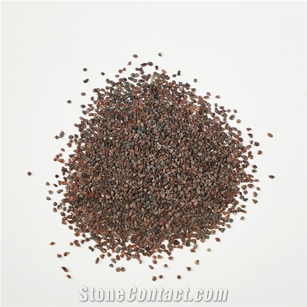 Super Red Rock Sandblasting Garnet Sand 16 Mesh