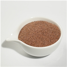 Waterjet Cutting Pink Alluvial Garnet Sand 80 Mesh