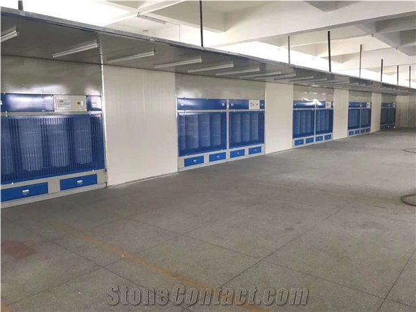 Dry Type Dust Collector Booth For Stone Marble Granite