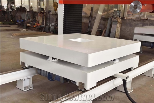 Granite Marble Block Rock Trimming Squaring Cutting Saw