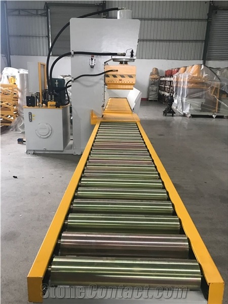 Guillotine Hydraulic Stone Splitter For Paving Stone Wall Stone