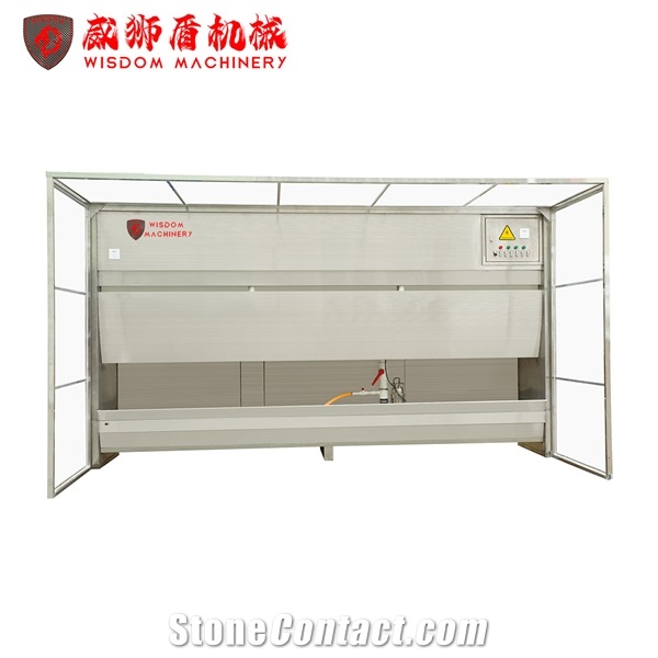 Water Wall Dust Collector For Stone Fiberglass Porcelain Fabricate