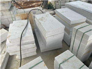 Vietnam Coral Pure White Marble Blocks