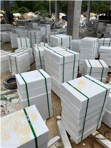 Vietnam Coral Pure White Marble Blocks