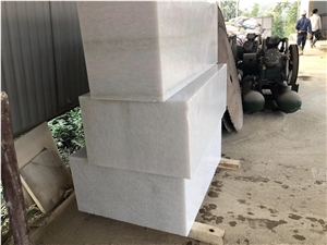Vietnam Crystal White Marble Block Vietnam Crystal White Marble Block