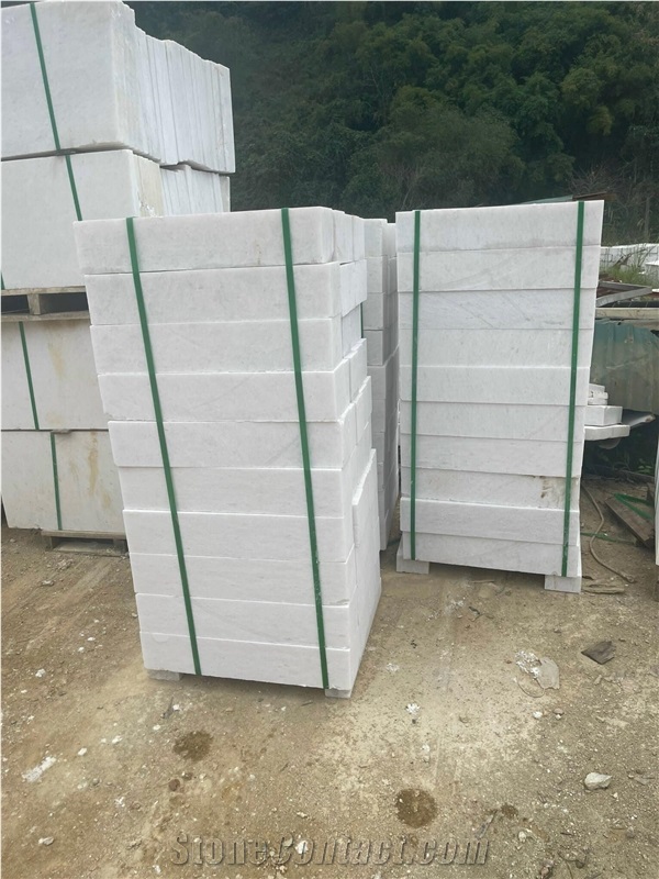 Vietnam Crystal White Marble Block