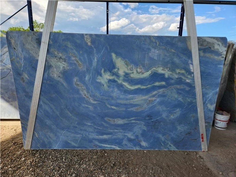 Tropical Blue Marble Blocks