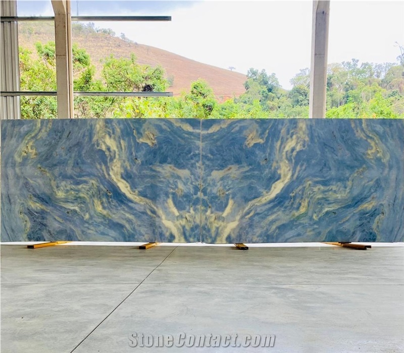 Tropical Blue Marble Blocks