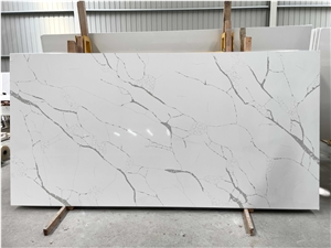 M408 New Calacatta Laza Quartz, Engineered Stone Best Selling Cheap Price