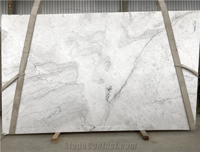 Calacatta Tesoro Quartzite Slabs - Block 2152