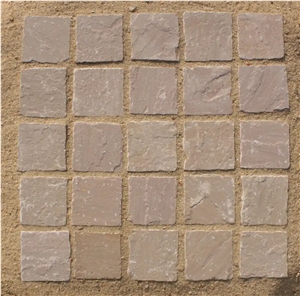 Kandla Grey Sandstone Cobblestone
