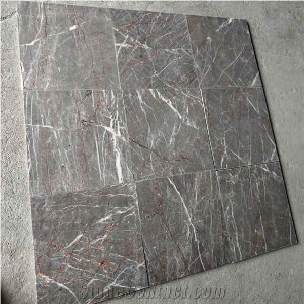 Cheaper Price Saint Thomas Grey Marble Floor Tiles