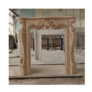 Travertine Home Fireplace Free Standing Fireplace Travertine Home Fireplace Free Standing Fireplace