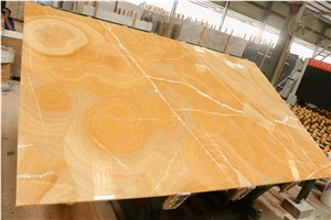Yellow Honey Onyx Big Slabs