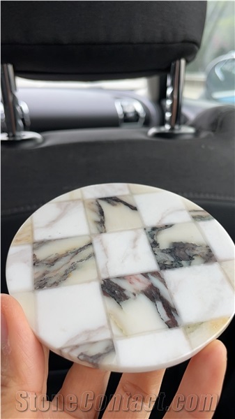 Custom Marble Coaster Marble Personalized Gift Tray