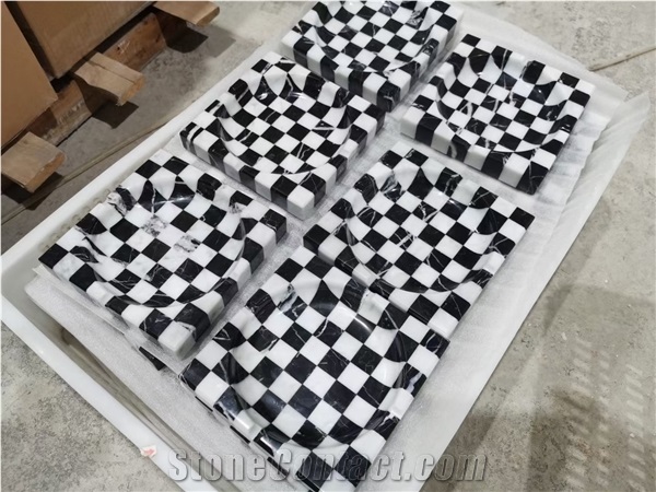 Custom Marble Coaster Marble Personalized Gift Tray