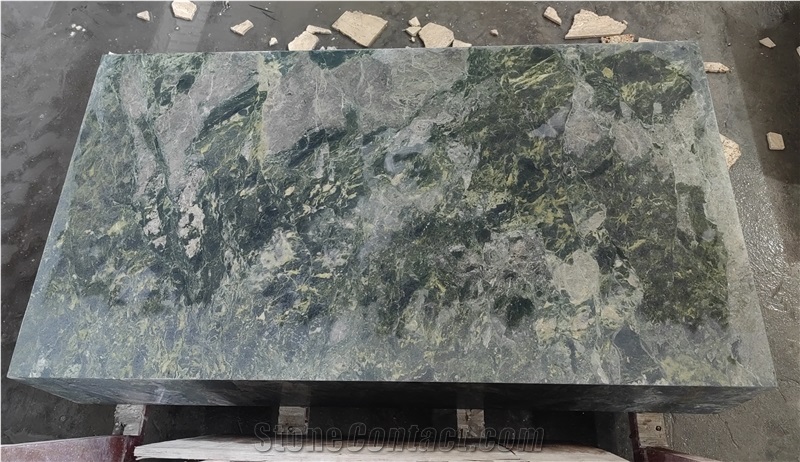 Exclusive Green Marble Coffee Table, Designer Marble Table