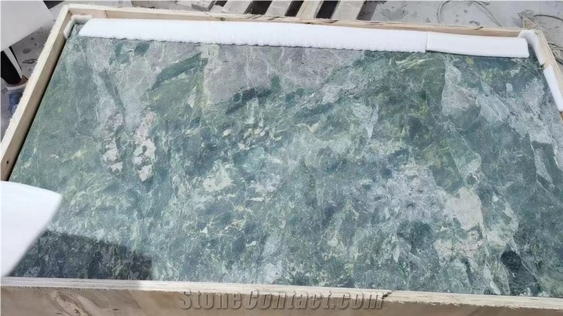 Exclusive Green Marble Coffee Table, Designer Marble Table