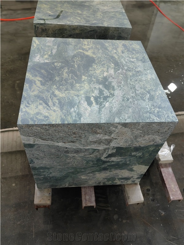 Exclusive Green Marble Coffee Table, Designer Marble Table