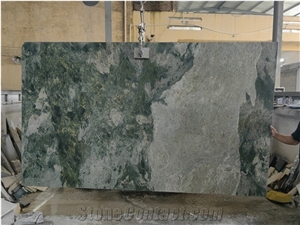 The Wiz Green Marble Honed Slabs