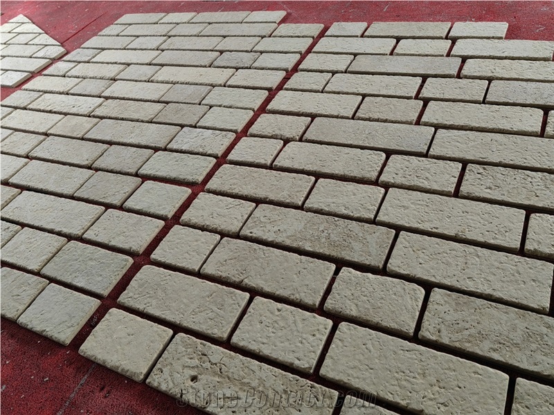 Tumbled St. Croix Limestone Wall  Tiles