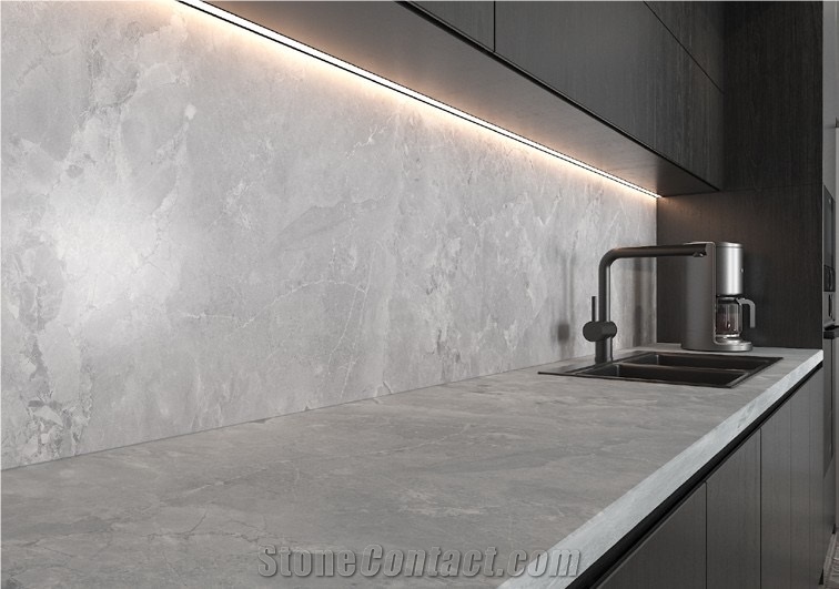Pure Black Sintered Stone