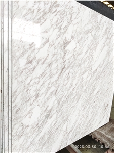 Volakas White Marble Artificial Honeycomb Slab