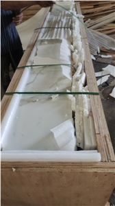 Calacatta Marble Slab Countertop For Kitchen