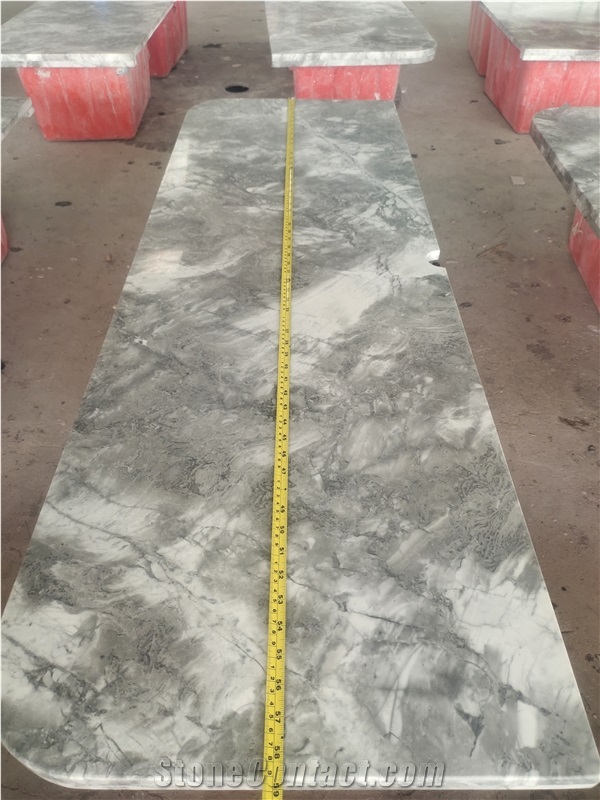 Calacatta Sky Marble Countertop For Hotel