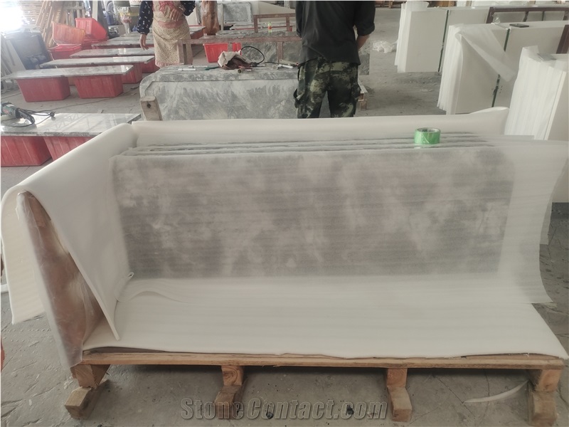 Calacatta Sky Marble Countertop For Hotel