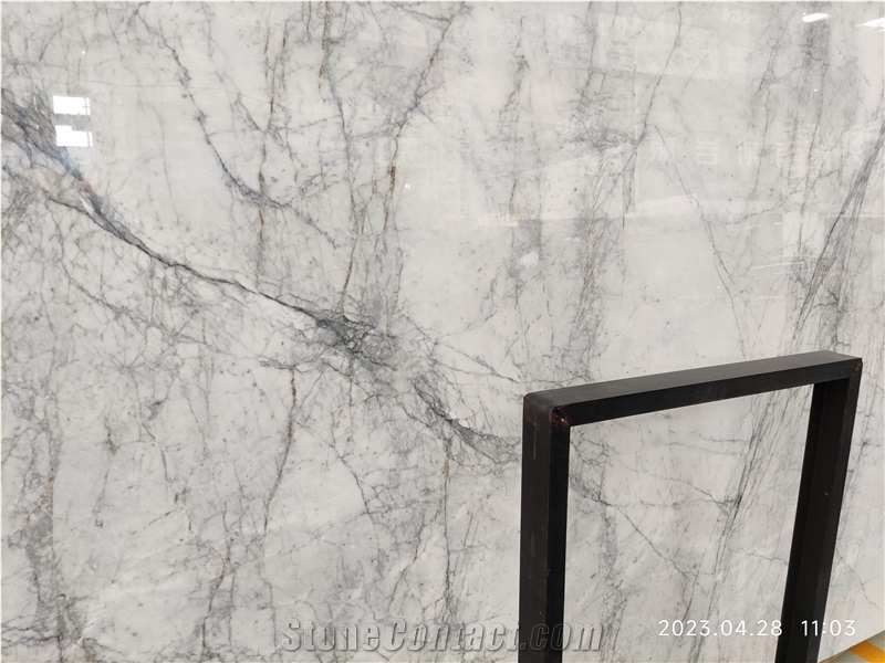 Classic Milas White Marble Slab