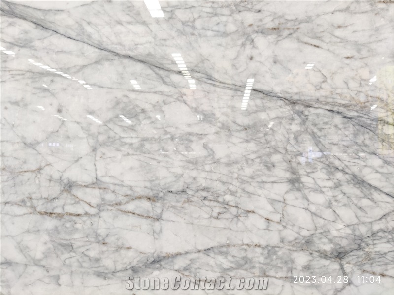 Classic Milas White Marble Slab