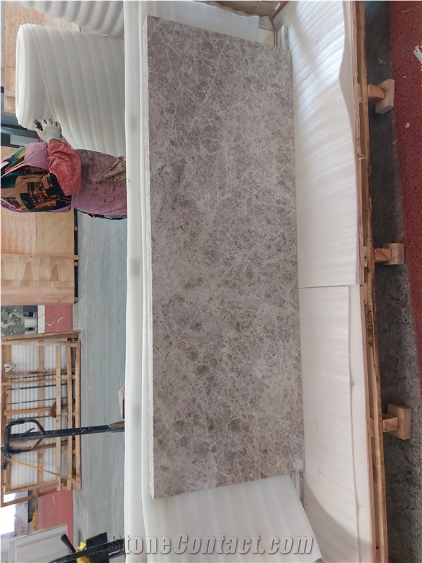 Galaxy Silver Marble Countertop For Sharing