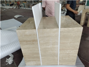 Italian Roma Travetine Base For Interior Decoration