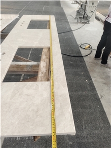Ottoman Beige Marble Marble Slab For Kitchen Countertop