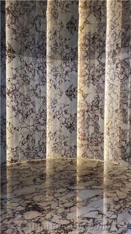 Paonazzo Marble Marble Slab For Wall Cladding