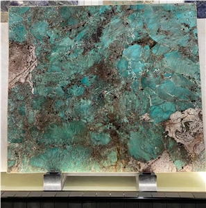 The King Of Luxury Stone Amazon Green Quartzite Slabs