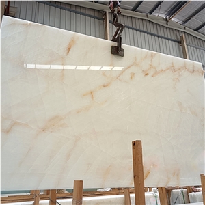 Translucent White Onyx Stone Floor Tile Wall Tile