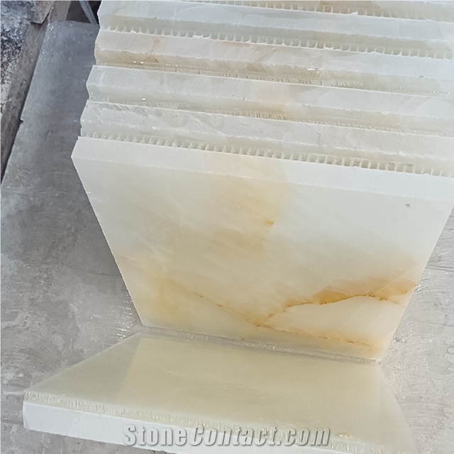 Translucent White Onyx Stone Floor Tile Wall Tile