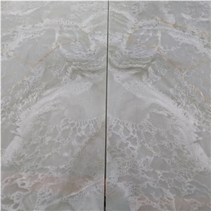 White Onyx & Straight Grain Afghanistan White Onyx Slabs
