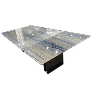 Brazil Azul Imperial Quartzite Side Table For Home Decor Brazil Azul Imperial Quartzite Side Table For Home Decor