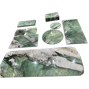 Brazil Botanic Quartzite Dining Table For Luxury Home Decor