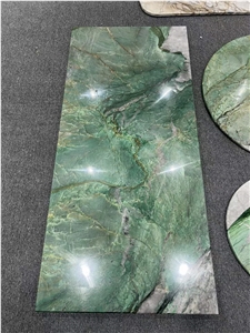 Brazil Botanic Quartzite Dining Table For Luxury Home Decor