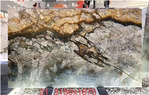 Brazil Shangri-La Granite Slab For Wall Decor Luxury Design