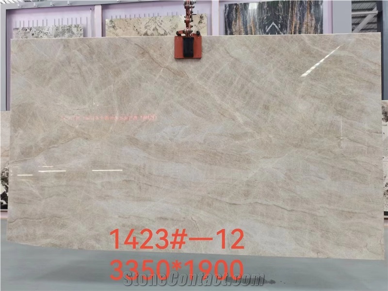 Taj Mahal Quartzite Slab  Good Quality Slab