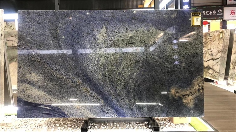 White Gold Quartzite Slab Big Size Large Pattern