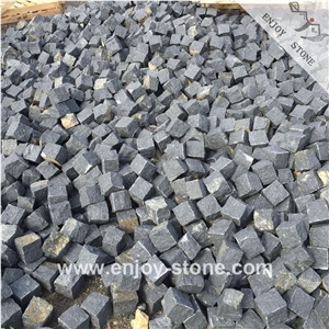 Black Basalt G684  Black Basalt  Cube Stone